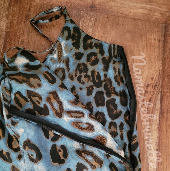 NWOT Raga Anthropologie  Wide Leg Jumpsuit Leopard Cheetah Print - Picture 5 of 10